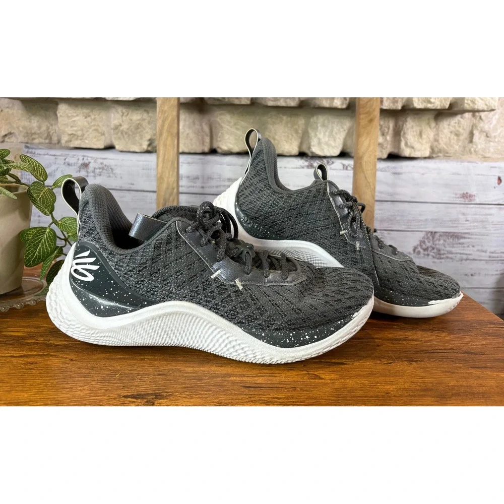 Under Armour Curry 11 Future Curry Grey Basketball Shoes Mens Size 10.5